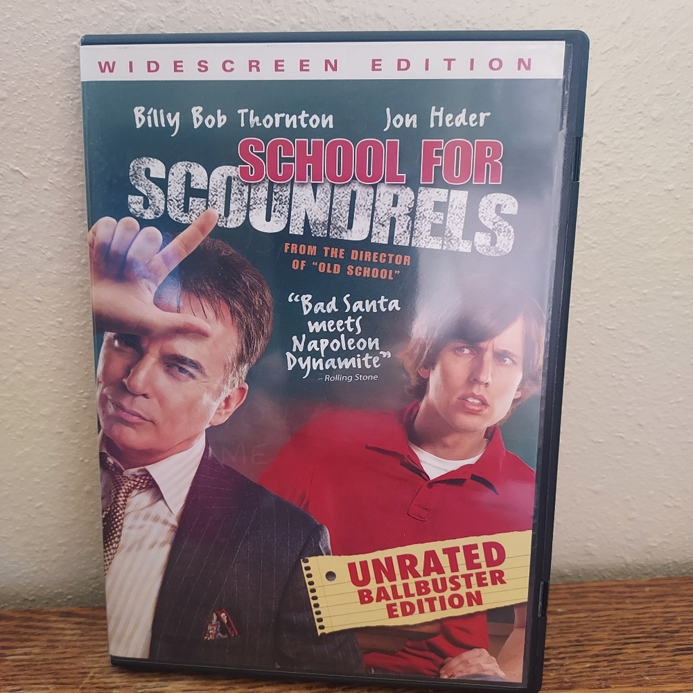 School for Scoundrels (DVD 2006) Pre-Owned Tested Working Great Condition Funny